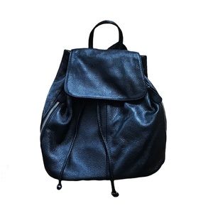 Pebble leather backpack